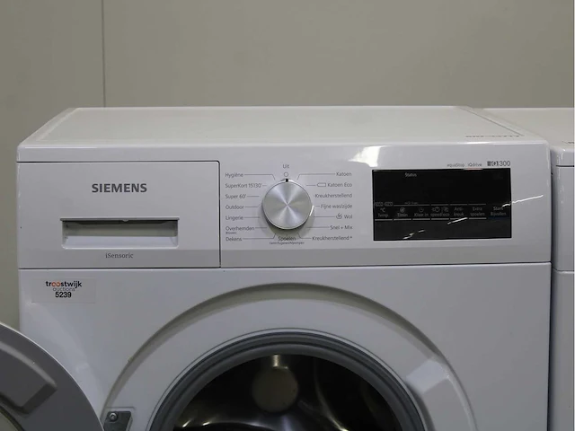 Siemens iq300 isensoric aquastop iqdrive wasmachine & siemens iq300 isensoric wasdroger - afbeelding 3 van  8