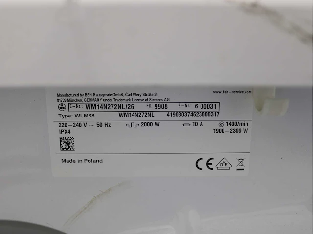 Siemens iq300 isensoric aquastop iqdrive wasmachine & siemens iq300 isensoric wasdroger - afbeelding 5 van  8