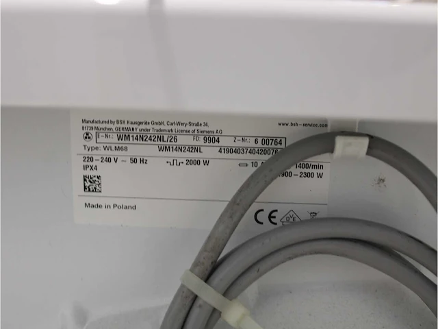 Siemens iq300 isensoric aquastop iqdrive wasmachine & siemens iq500 isensoric droger - afbeelding 5 van  8