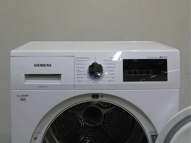Siemens iq300 isensoric extraklasse wasdrogers - afbeelding 3 van  6