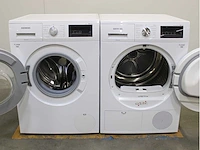 Siemens iq300 isensoric iqdrive wasmachine & siemens iq300 isensoric extraklasse wasdroger - afbeelding 2 van  8