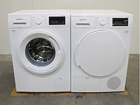 Siemens iq300 isensoric iqdrive wasmachine & siemens iq300 isensoric wasdroger - afbeelding 1 van  8