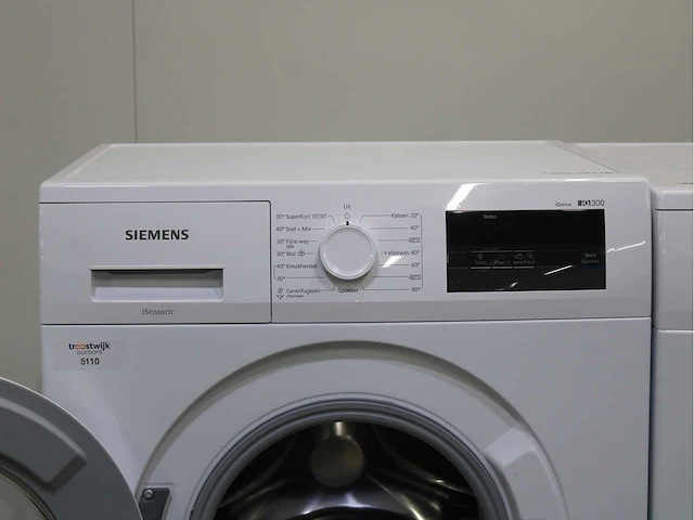 Siemens iq300 isensoric iqdrive wasmachine & siemens iq300 isensoric wasdroger - afbeelding 3 van  8