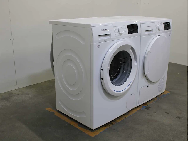 Siemens iq300 isensoric iqdrive wasmachine & siemens iq300 isensoric wasdroger - afbeelding 4 van  8