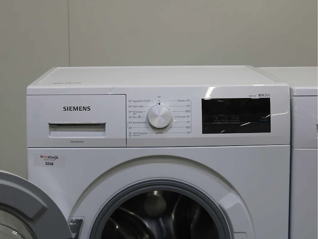 Siemens iq300 isensoric iqdrive wasmachine & siemens iq300 isensoric wasdroger - afbeelding 3 van  8