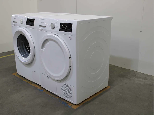 Siemens iq300 isensoric iqdrive wasmachine & siemens iq300 isensoric wasdroger - afbeelding 7 van  8