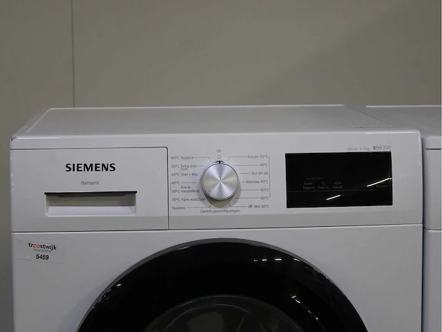 Siemens iq300 isensoric iqdrive wasmachine & siemens iq300 isensoric wasdroger - afbeelding 3 van  8