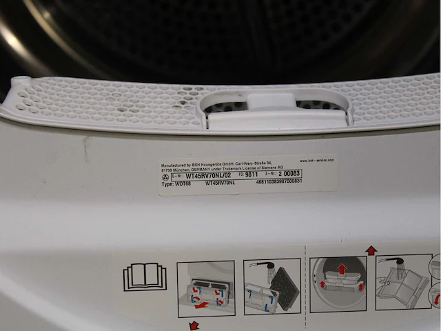 Siemens iq300 isensoric iqdrive wasmachine & siemens iq300 isensoric wasdroger - afbeelding 7 van  8