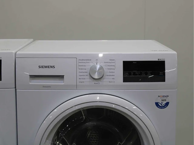 Siemens iq300 isensoric iqdrive wasmachine & siemens iq300 isensoric wasdroger - afbeelding 6 van  8