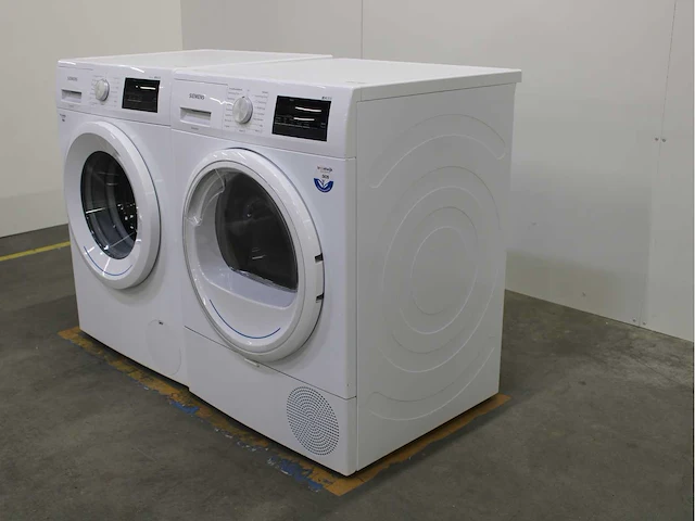 Siemens iq300 isensoric iqdrive wasmachine & siemens iq300 isensoric wasdroger - afbeelding 7 van  8