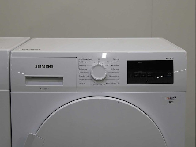 Siemens iq300 isensoric iqdrive wasmachine & siemens iq300 isensoric wasdroger - afbeelding 6 van  8