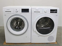 Siemens iq300 isensoric iqdrive wasmachine & siemens iq500 isensoric bestcollection droger - afbeelding 1 van  8