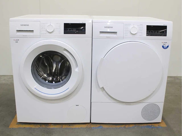 Siemens iq300 isensoric iqdrive wasmachines & siemens iq300 isensoric wasdrogers - afbeelding 1 van  8