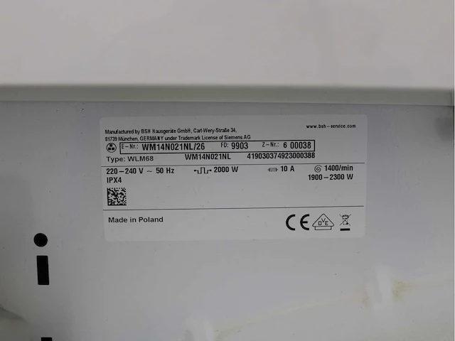 Siemens iq300 isensoric iqdrive wasmachines & siemens iq300 isensoric wasdrogers - afbeelding 5 van  8