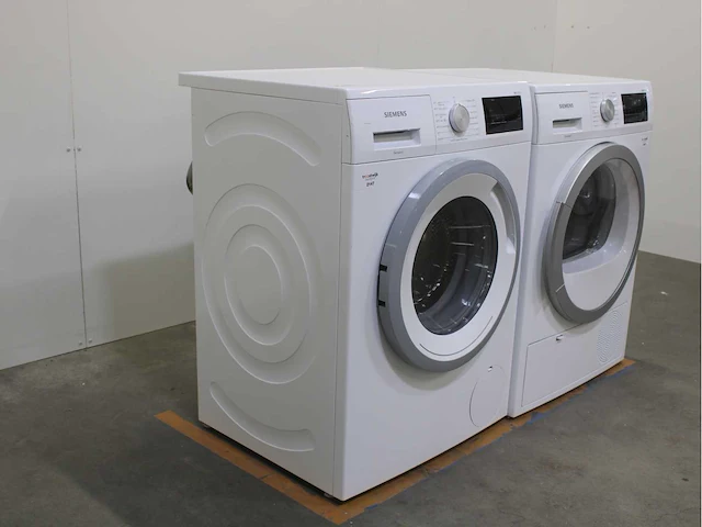 Siemens iq300 isensoric wasmachine & siemens iq300 isensoric droger - afbeelding 4 van  8