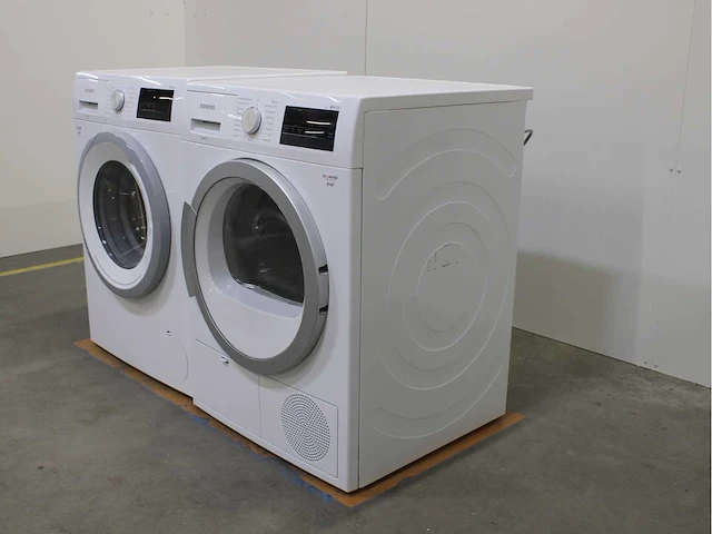 Siemens iq300 isensoric wasmachine & siemens iq300 isensoric droger - afbeelding 7 van  8