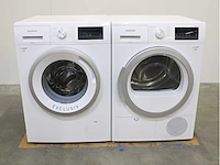 Siemens iq300 isensoric wasmachine & siemens iq300 isensoric wasdroger