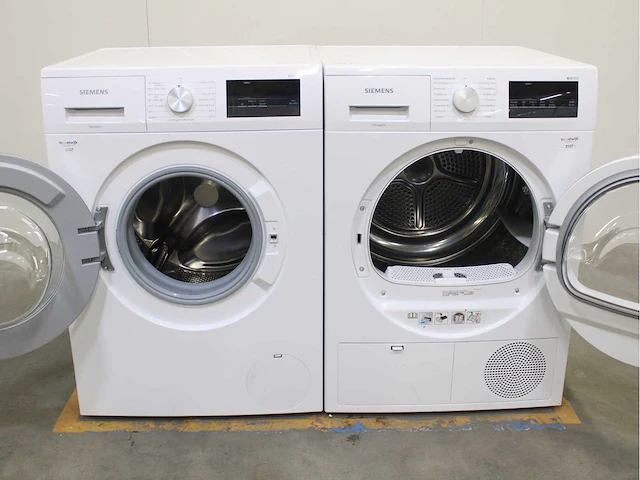 Siemens iq300 isensoric wasmachine & siemens iq300 isensoric wasdroger - afbeelding 2 van  8