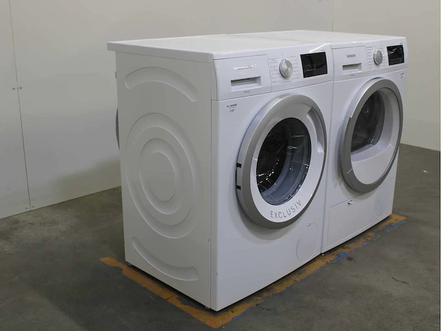 Siemens iq300 isensoric wasmachine & siemens iq300 isensoric wasdroger - afbeelding 4 van  8