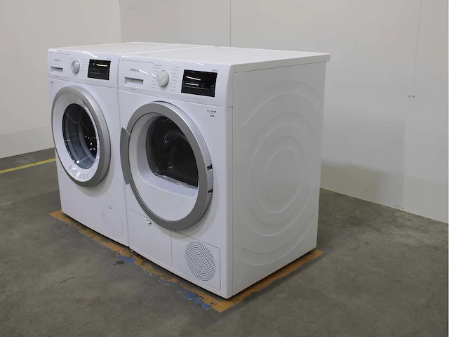 Siemens iq300 isensoric wasmachine & siemens iq300 isensoric wasdroger - afbeelding 7 van  8