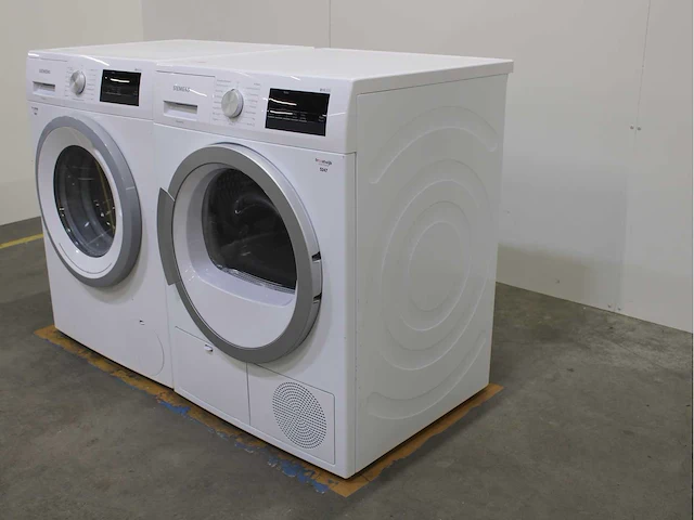 Siemens iq300 isensoric wasmachine & siemens iq300 isensoric wasdroger - afbeelding 7 van  8