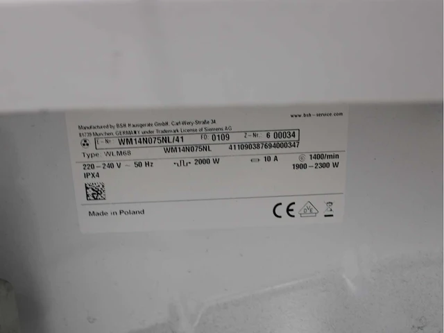 Siemens iq300 isensoric wasmachine & siemens iq500 isensoric droger - afbeelding 5 van  8