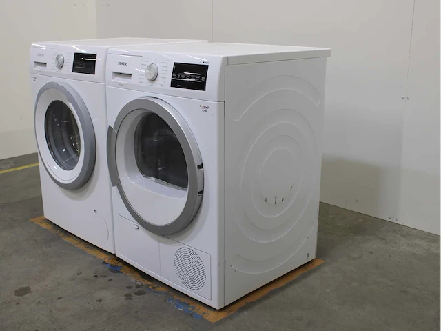 Siemens iq300 isensoric wasmachine & siemens iq500 isensoric wasdroger - afbeelding 7 van  8