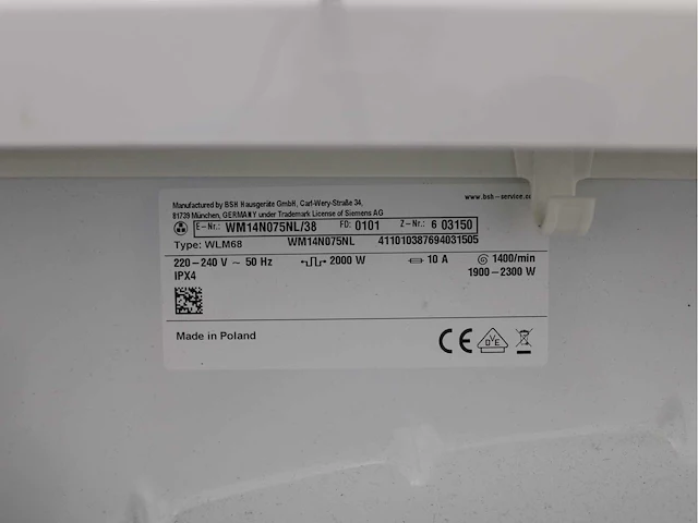 Siemens iq300 isensoric wasmachine & siemens iq500 isensoric wasdroger - afbeelding 5 van  8