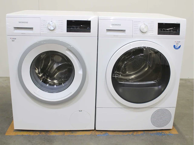 Siemens iq300 isensoric wasmachines & siemens iq300 isensoric wasdrogers - afbeelding 1 van  8