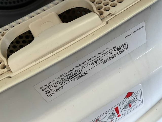 Siemens iq300 wasdroger (4x) - afbeelding 9 van  12