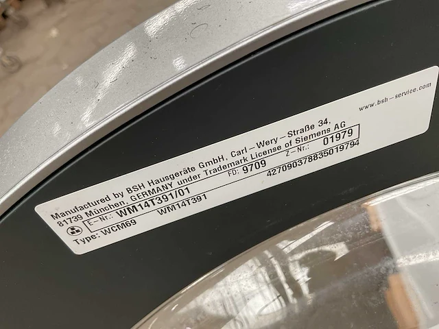 Siemens iq500 drive wasmachine (4x) - afbeelding 2 van  12