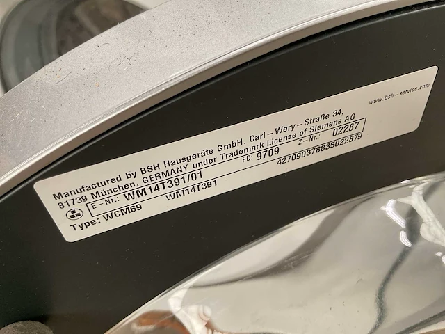 Siemens iq500 drive wasmachine (4x) - afbeelding 11 van  12