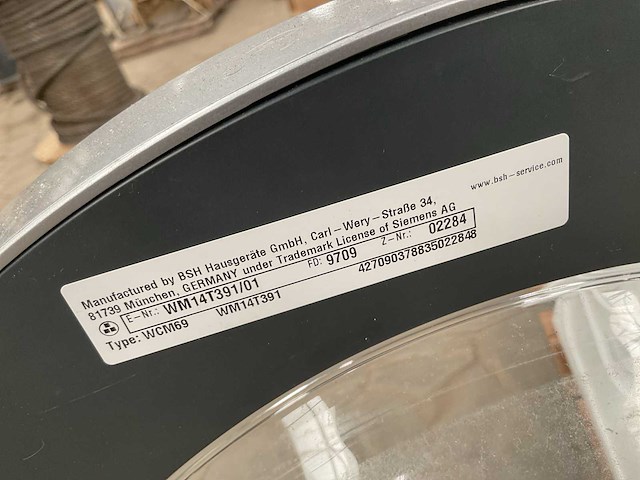 Siemens iq500 drive wasmachine (4x) - afbeelding 9 van  12