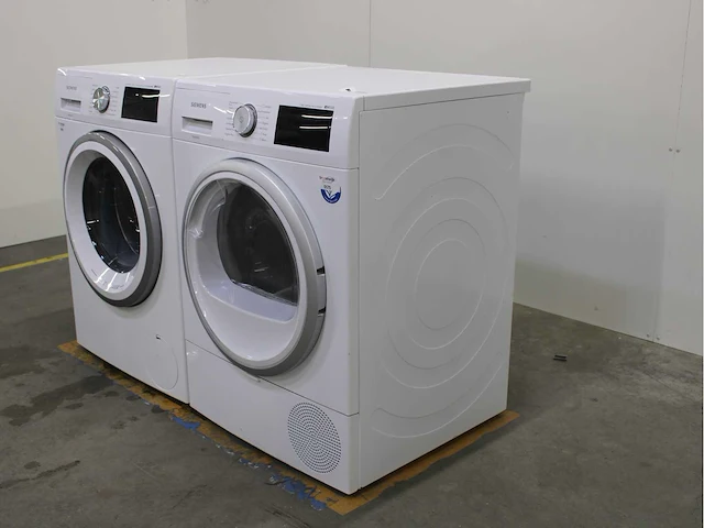 Siemens iq500 isensoric aquastop extraklasse wasmachine & siemens iq500 isensoric selfcleaning condenser wasdroger - afbeelding 7 van  8