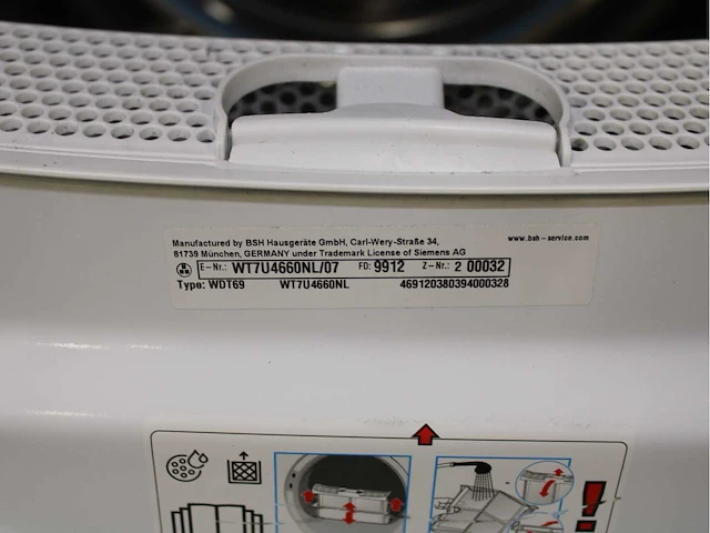 Siemens iq500 isensoric aquastop extraklasse wasmachine & siemens iq500 isensoric selfcleaning condenser wasdroger - afbeelding 8 van  8