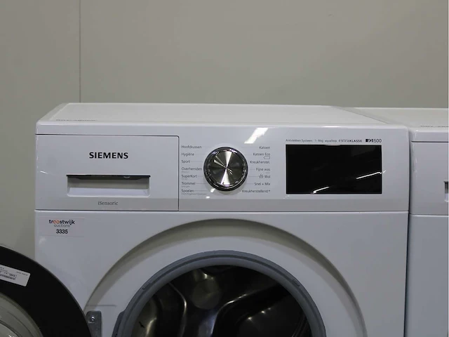 Siemens iq500 isensoric aquastop extraklasse wasmachines & siemens iq500 isensoric extraklasse wasdrogers - afbeelding 3 van  8