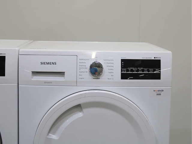 Siemens iq500 isensoric aquastop extraklasse wasmachines & siemens iq500 isensoric extraklasse wasdrogers - afbeelding 6 van  8