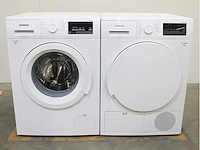 Siemens iq500 isensoric aquastop iqdrive wasmachine & siemens iq300 isensoric wasdroger - afbeelding 1 van  8