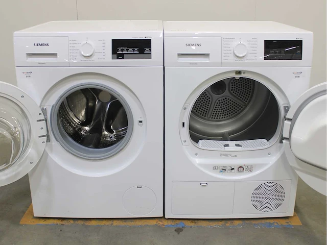 Siemens iq500 isensoric aquastop iqdrive wasmachine & siemens iq300 isensoric wasdroger - afbeelding 2 van  8