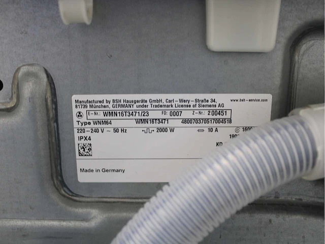 Siemens iq500 isensoric aquastop iqdrive wasmachine & siemens iq300 isensoric wasdroger - afbeelding 5 van  8