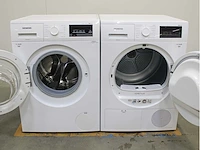 Siemens iq500 isensoric aquastop iqdrive wasmachine & siemens iq300 isensoric wasdroger - afbeelding 2 van  8