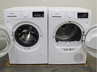 Siemens iq500 isensoric aquastop iqdrive wasmachine & siemens iq300 isensoric wasdroger - afbeelding 2 van  8