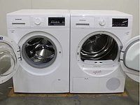 Siemens iq500 isensoric aquastop iqdrive wasmachine & siemens iq300 isensoric wasdroger - afbeelding 2 van  8