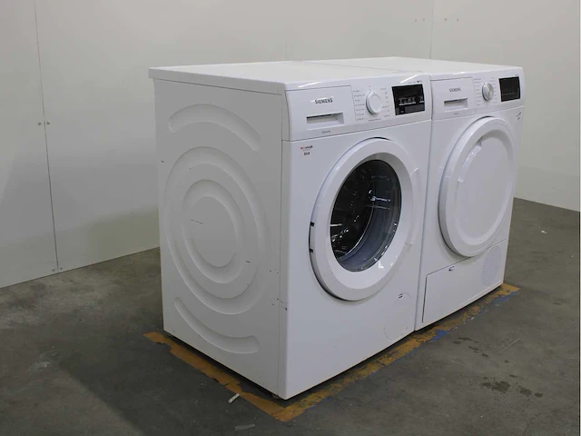 Siemens iq500 isensoric aquastop iqdrive wasmachine & siemens iq300 isensoric wasdroger - afbeelding 4 van  8