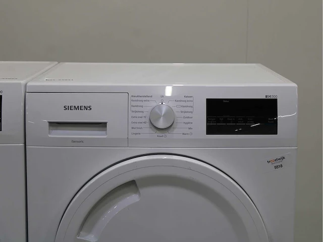 Siemens iq500 isensoric aquastop iqdrive wasmachine & siemens iq300 isensoric wasdroger - afbeelding 6 van  8