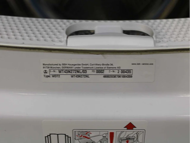 Siemens iq500 isensoric aquastop iqdrive wasmachine & siemens iq300 isensoric wasdroger - afbeelding 8 van  8