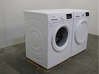 Siemens iq500 isensoric aquastop iqdrive wasmachine & siemens iq300 isensoric wasdroger - afbeelding 4 van  8