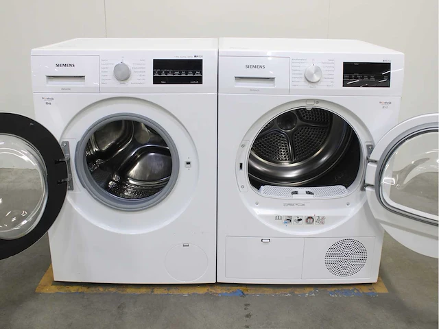Siemens iq500 isensoric aquastop iqdrive wasmachine & siemens iq300 isensoric wasdroger - afbeelding 2 van  8