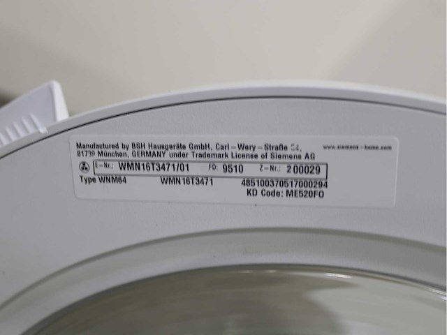 Siemens iq500 isensoric aquastop iqdrive wasmachine & siemens iq300 isensoric wasdroger - afbeelding 5 van  6