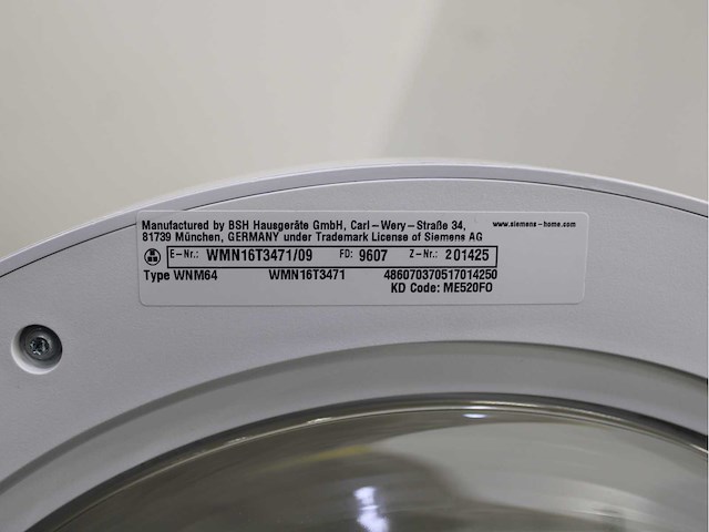 Siemens iq500 isensoric aquastop iqdrive wasmachine & siemens iq300 isensoric wasdroger - afbeelding 5 van  8